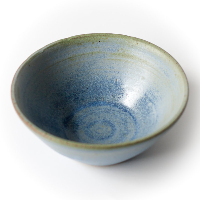 Artefact:Bowl Background:White Clay:KimLyons Collective:Single Glaze:EarlGrey Orientation:Perspective